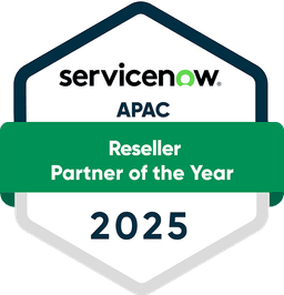 Reseller partner of the year 2025 badge